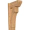 Ekena Millwork Westlake Slat Smooth Outlooker, Western Red Cedar, 7 1/2"W x 16"D x 28"H OUT08X16X28WTL06SWR - alternate 1